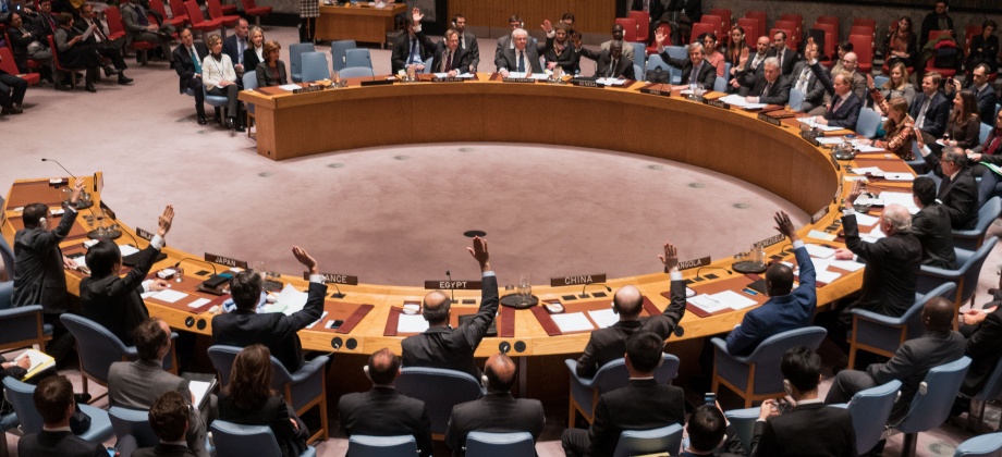 Consejo de Seguridad de la ONU aprobó resolución para la creación de una Misión Especial de monitoreo y verificación del acuerdo sobre el cese al fuego y de hostilidades bilateral y definitivo y la dejación de las armas