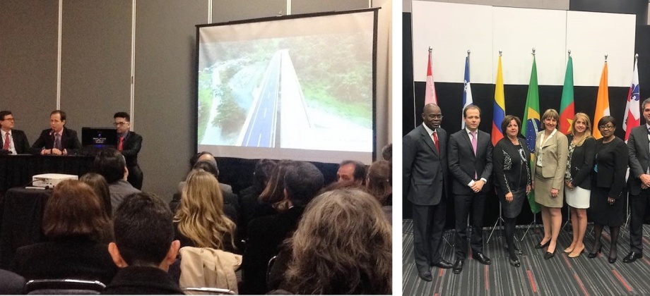 Colombia fue país invitado de honor en el Congreso de Transporte en Montreal