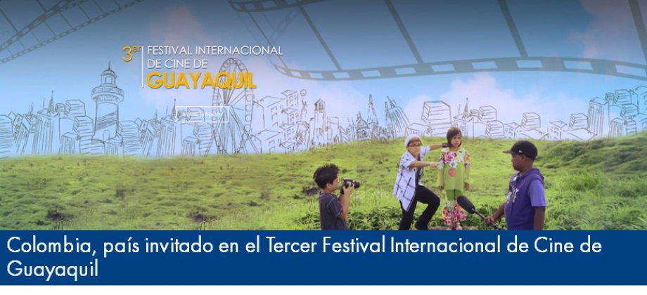 Colombia, país invitado en el Tercer Festival Internacional de Cine 