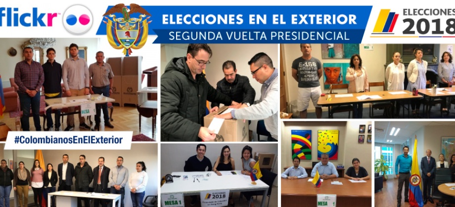 En imágenes: Segunda vuelta de las elecciones en el exterior para Presidencia y Vicepresidencia 2018