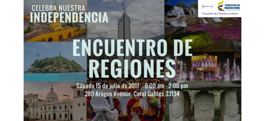 Consulado en Miami invita a la conmemoración del día de la Independencia de Colombia con un encuentro 