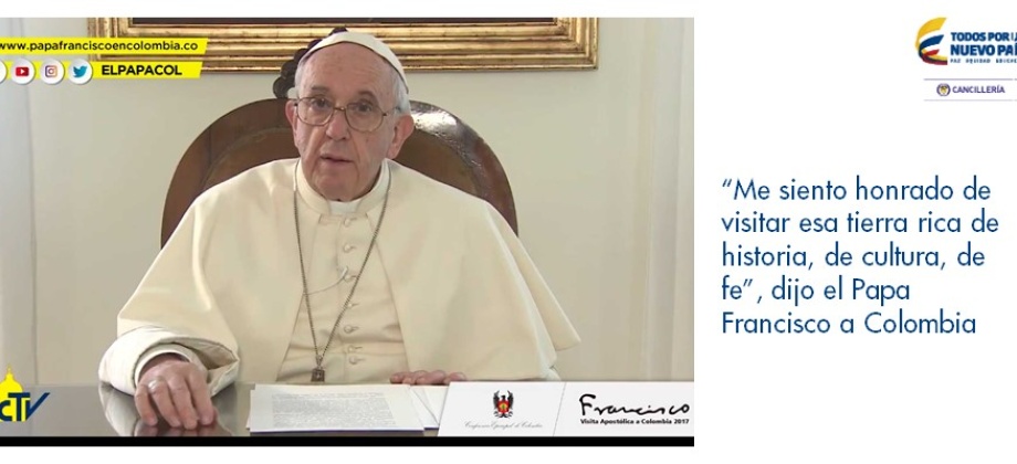 “Me siento honrado de visitar esa tierra rica de historia, de cultura, de fe”, dijo el Papa Francisco 