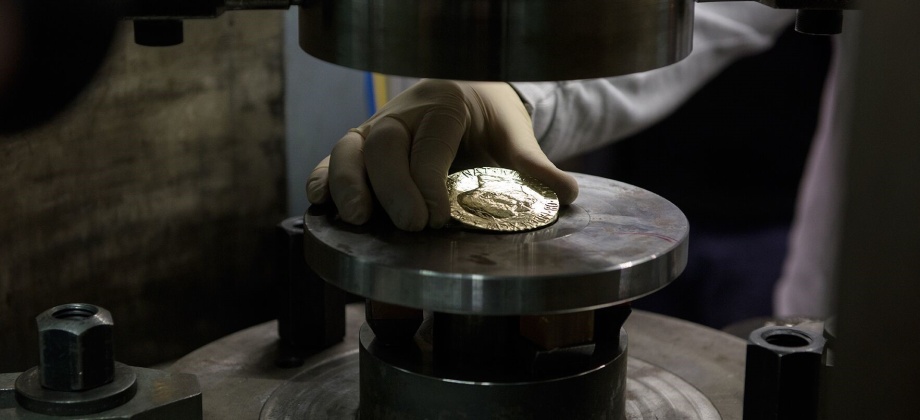 El Premio Nobel de Paz está hecho con oro colombiano