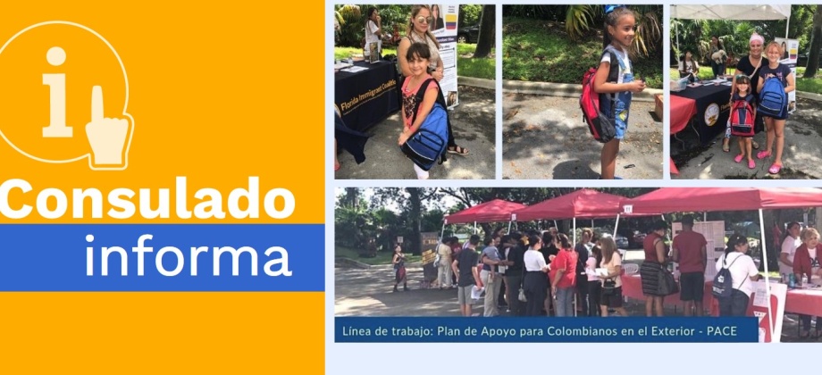 El Consulado de Colombia en Miami realizó una feria de salud y empleo para colombianos residentes del Condado Broward