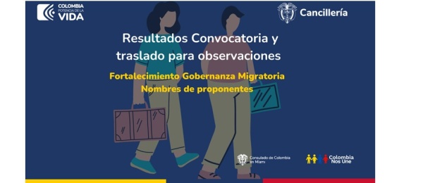 Consulado de Colombia en Miami publica la evaluación de la convocatoria de las jornadas de fortalecimiento