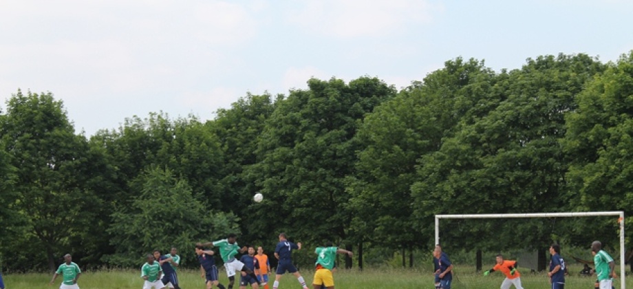 Torneo cuadrangular de fútbol con equipos comunitarios de Colombia, Japón, Costa de Marfil y Ecuador