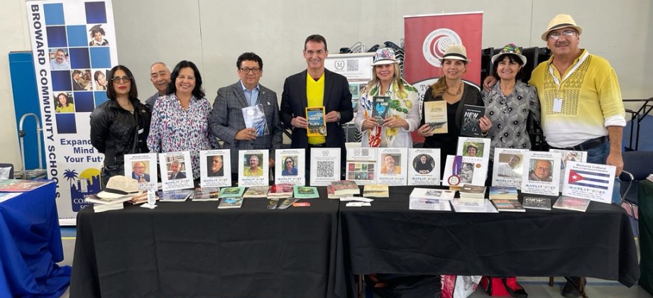 Consulado de Colombia en Miami asistió al Festival ‘Art Lit 2023’, edición dedicada a nuestro país