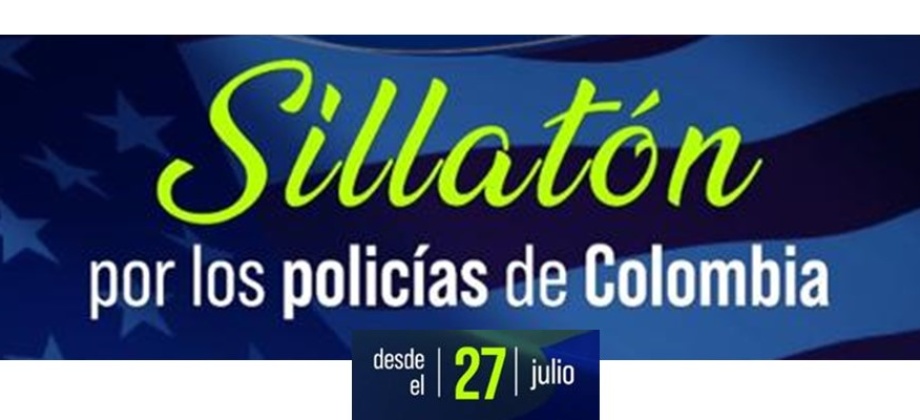 Consulado de Colombia en Miami invita a la Sillatón por la Policía de Colombia