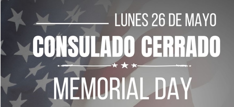 Consulado de Colombia en Miami no tendrá atención al público este lunes 26 de mayo de 2025