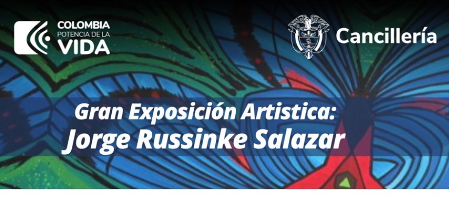Este 27 de julio exposición de Jorge Russinke Salazar en el Consulado de Colombia en Miami 