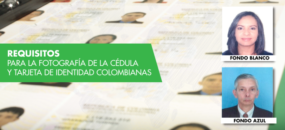 Disposición de la Registraduría Nacional del Estado Civil para las fotografías en los documentos de identificación colombianos 