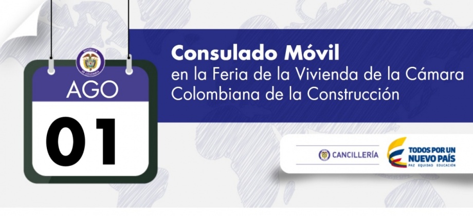 Consulado Móvil estará en la Feria de Camacol