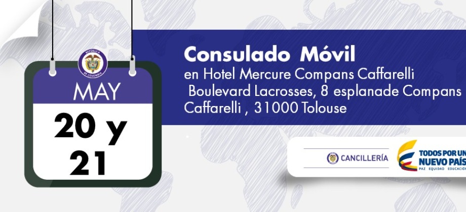 Consulado de Colombia en Paris - Consulado Móvil 