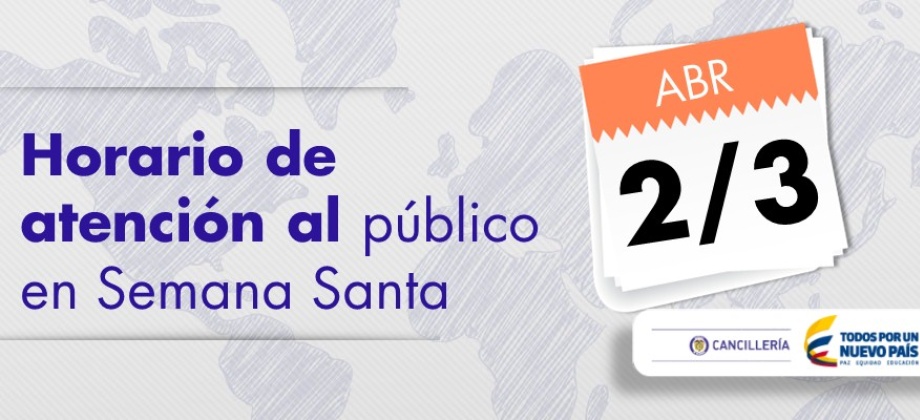 Consulado de Colombia en Orlando - Semana Santa