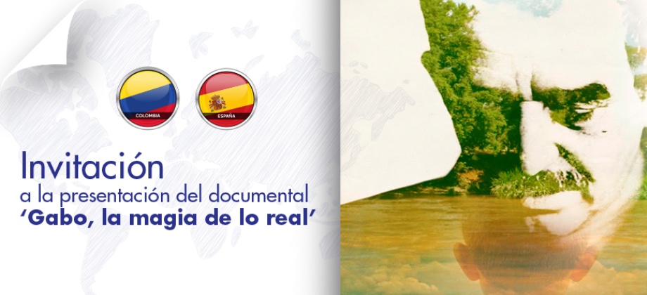 Invitación a la presentación del documental ‘Gabo, la magia de lo real’