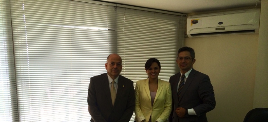 En la Embajada de Colombia se recibió al Director de Política Consular de la Cancillería de Paraguay