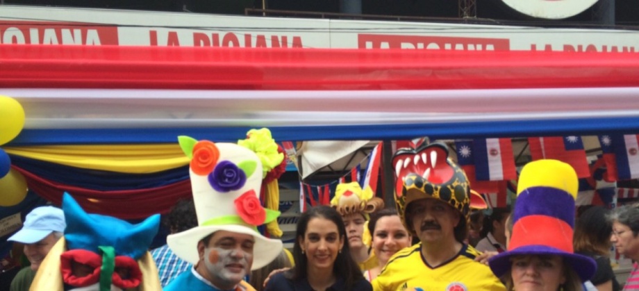 Participación de Colombia en la celebración de los 204 de independencia de Paraguay 