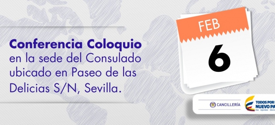 Conferencia “La Carta Jamaica” - Consulado de Colombia en Sevilla 