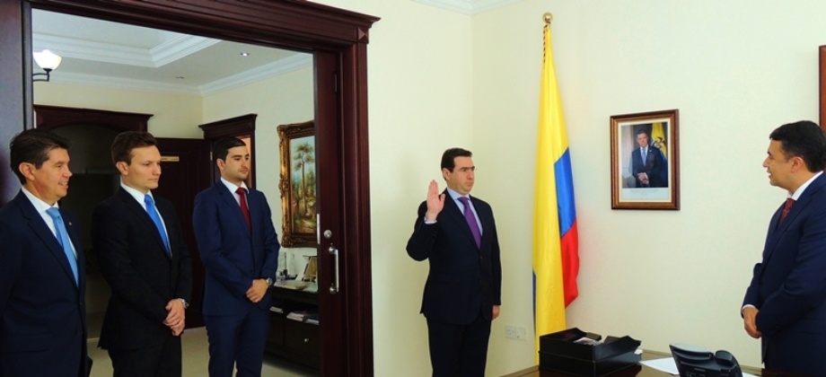 Posesión Embajador de Colombia en los Emiratos Árabes Unidos, Faihan Al-Fayez Chaljub 
