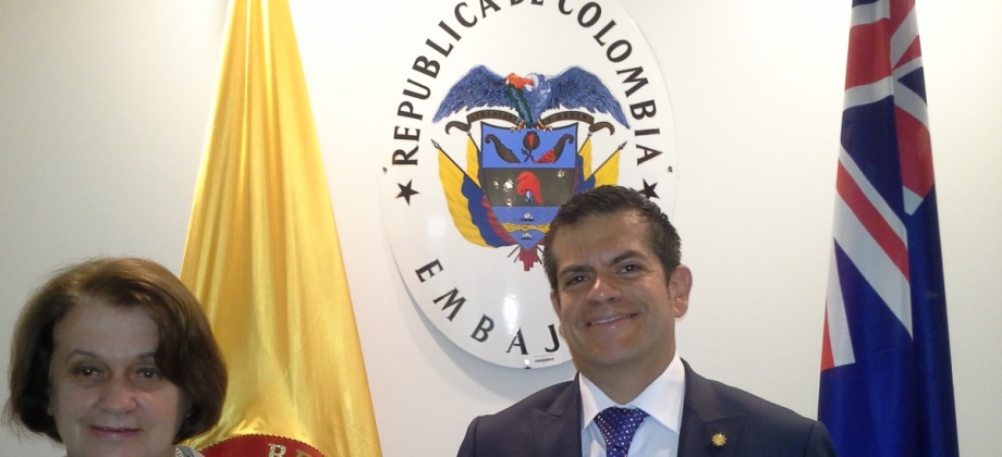 Posesión Ministro Plenipotenciario de la Embajada de Colombia en Australia