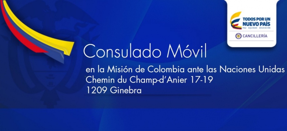Consulado Móvil en Ginebra 