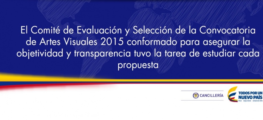 Resultados convocatoria de artes visuales 2015