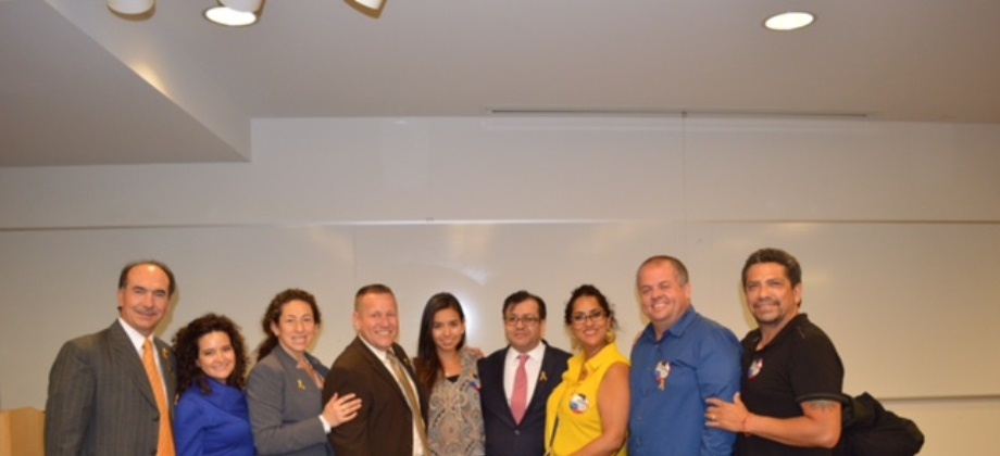 El Consulado de Colombia en San Francisco conmemoró la independencia