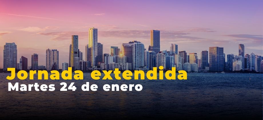 Jornada extendida de atención este martes 24 de enero