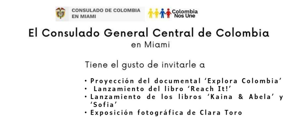 Noche de Galería en la sede del Consulado de Colombia en Miami este jueves 2 de febrero de 2023