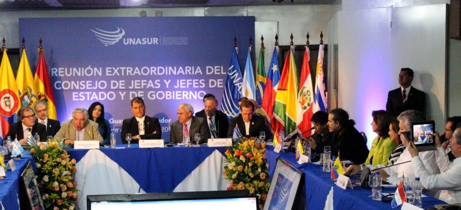 Reunión presidentes Unasur