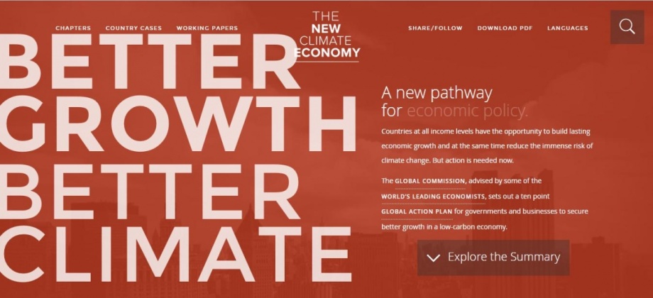 Embajada de Colombia en Sudáfrica participa en evento de lanzamiento y divulgación del informe del proyecto “The New Climate Economy”