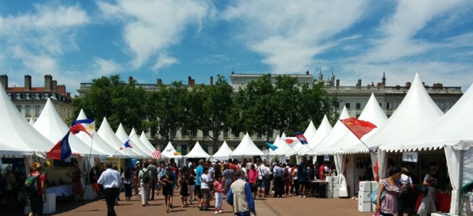 Participación del Consulado en las fiestas consulares de Lyon