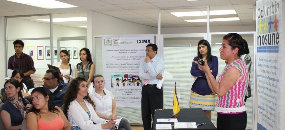 Se hizo hincapié en la gratuidad del programa que está dirigido exclusivamente a comunidades extranjeras residentes en la Ciudad de México.