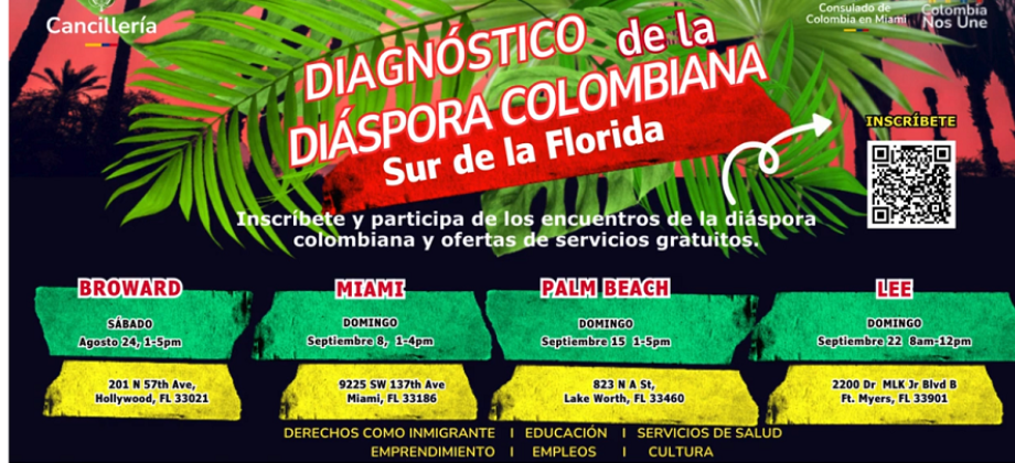 Diagnóstico de la diáspora colombiana en el Sur de la Florida