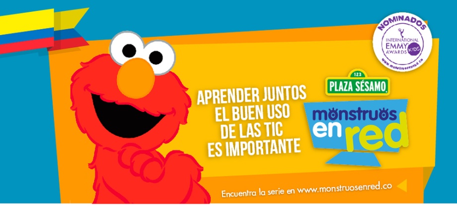 Serie Audiovisual Infantil monstruos en red.