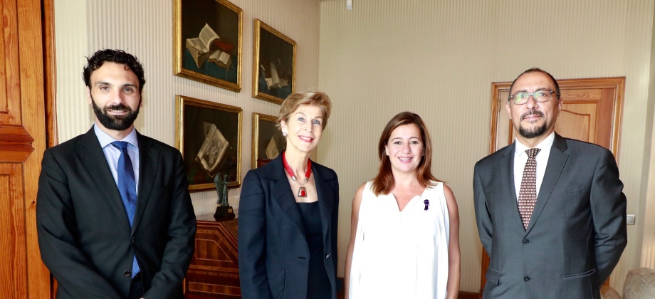 Embajadora Carolina Barco destacó en Palma de Mallorca las oportunidades de inversión en el país y presentó como los sectores más atractivos la infraestructura, las energías renovables, la innovación 