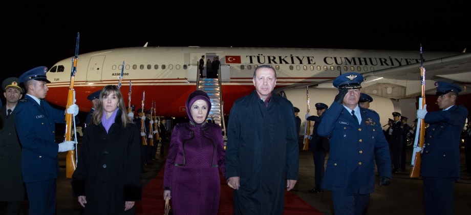 Viceministra de Relaciones Exteriores recibió al Presidente de Turquía,