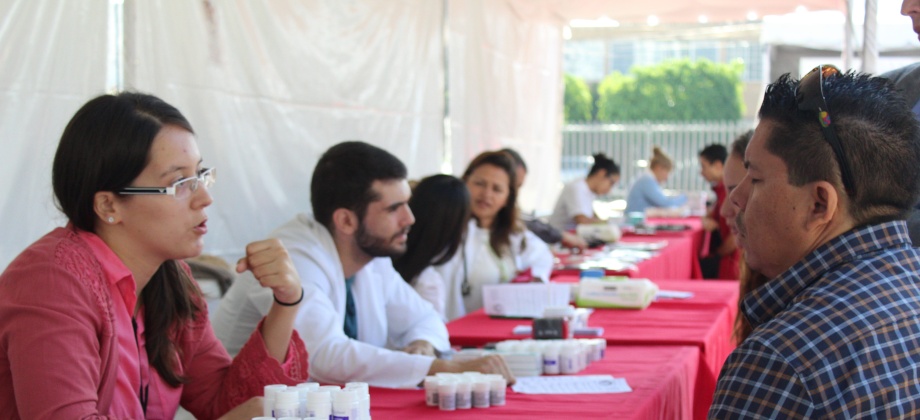 Consulado de Colombia en Guadalajara inauguró la primera Jornada Binacional de la Salud que atendió a más de 500 personas