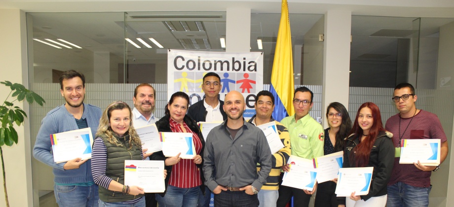 Emprendedores colombianos en Guadalajara terminaron capacitación 