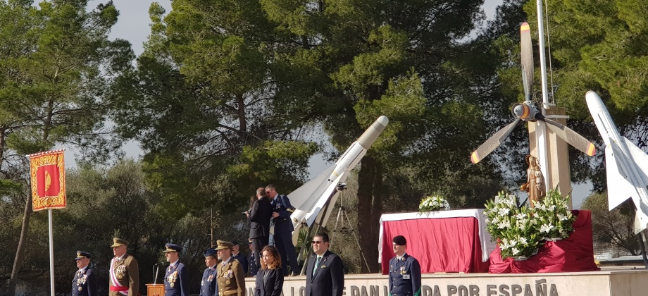 Consulado en Palma de Mallorca participó en festividades del Ejército del Aire en la Base Aérea de Son Sant Joan