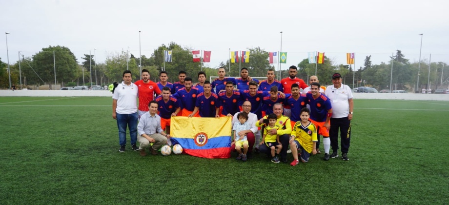 El Consulado de Colombia en Palma de Mallorca acompañó a los colombianos que participan en el “Mundialito de la Amistad 