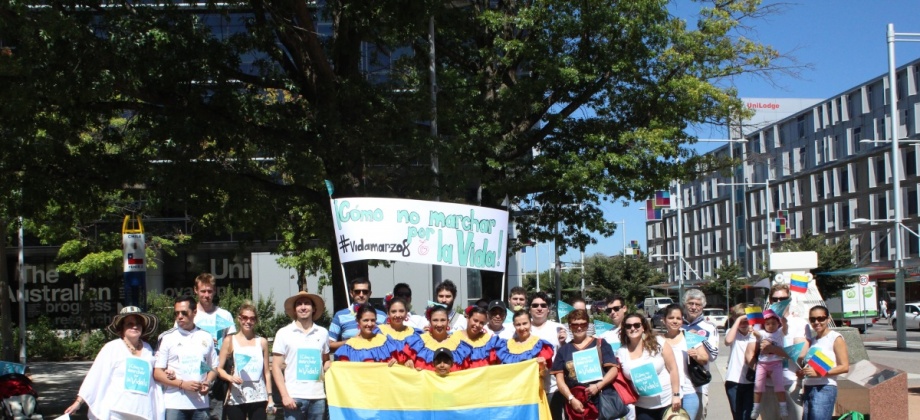 consulado de Colombia en canberra