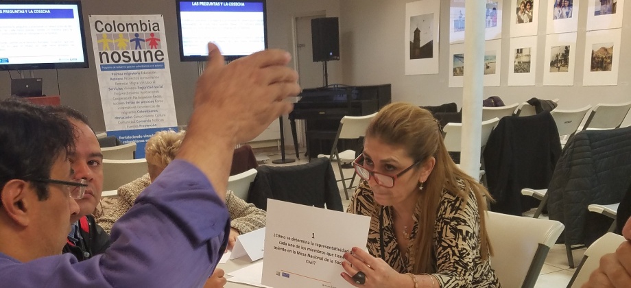 Bajo la metodología de ‘World Café’, el Consulado en Nueva York realizó encuentro con la sociedad civil para identificar desafíos y oportunidades 