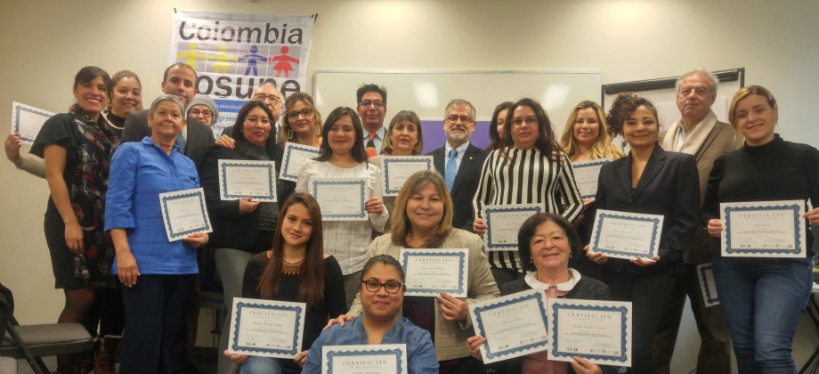 Grupo de mujeres terminó el Programa Básico 