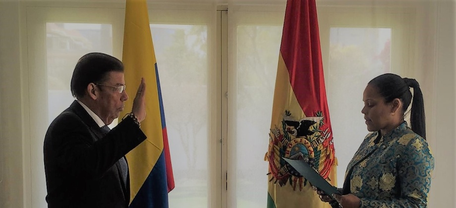 Aníbal José Ariza Orozco se posesionó como Embajador de Colombia 