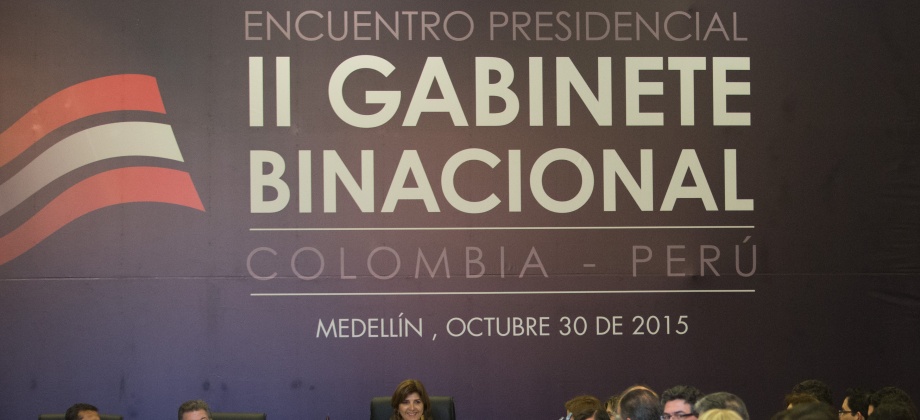 Segundo Gabinete Binacional Colombia - Perú