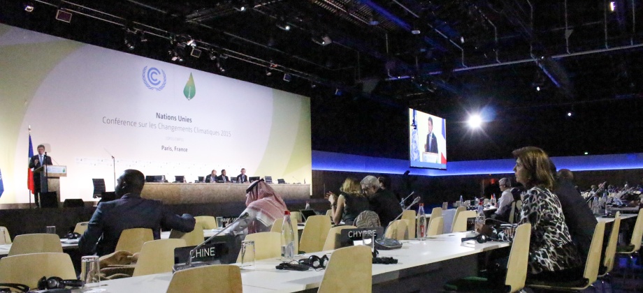 “Detener el Cambio Climático es el mayor reto que tiene la humanidad en toda su historia”: Presidente Juan Manuel Santos en la COP-21