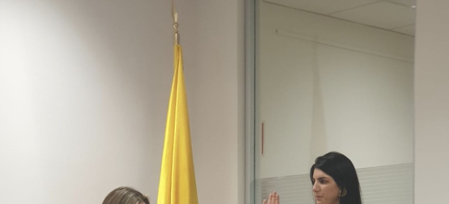 Daniela Echavarría Vásquez se posesionó como nueva Cónsul General de Colombia en Barcelona
