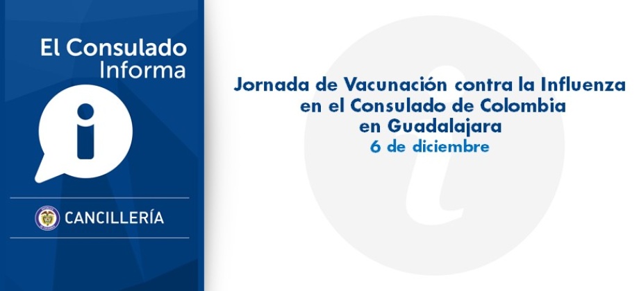 Jornada de Vacunación contra la Influenza en el Consulado de Colombia 