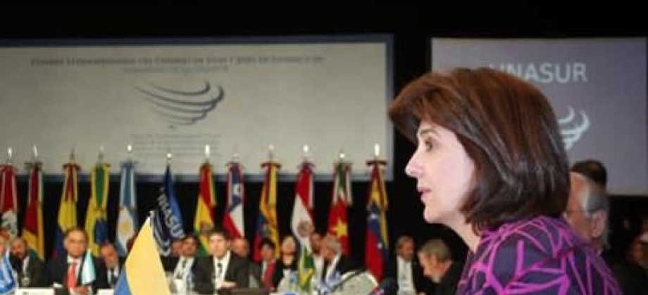 La reunión tuvo como finalidad evaluar la situación política de Paraguay. Foto: OP. Cancillería.